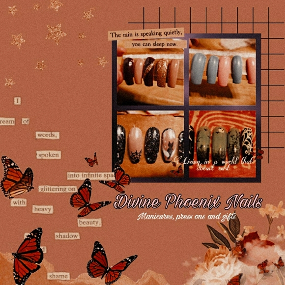 Winter Glam Press On Nails - Picture 1 of 4